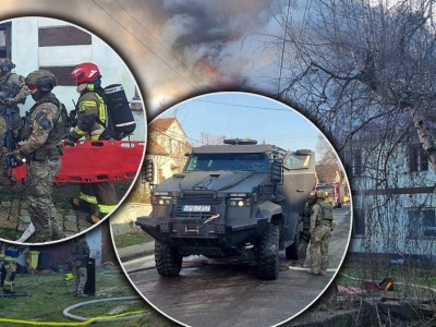 Dostali wezwanie do pożaru, nie spodziewali się co zastaną na miejscu. Nowe informacje ws. makabry w Skale