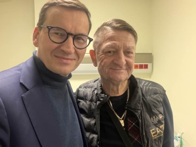 Mateusz Morawiecki odwiedził pacjenta w warszawskim szpitalu. Choruje na raka trzustki
