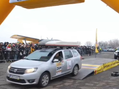 Dacia Logan MCV i załoga z Polski na starcie Rajdu Budapeszt-Bamako 2026