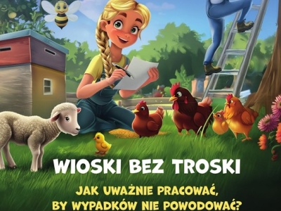 Rymuj, baw się i ucz bezpieczeństwa! Rusza ogólnopolski konkurs KRUS „Wioski bez troski”