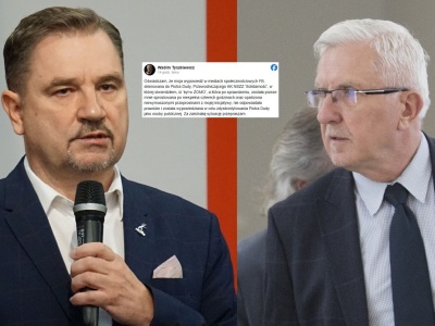 Tyszkiewicz w środku nocy przeprosił Piotra Dudę