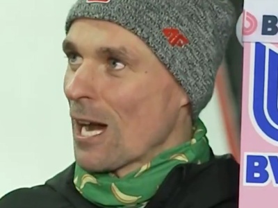 Takiego pytania Żyła się nie spodziewał. 