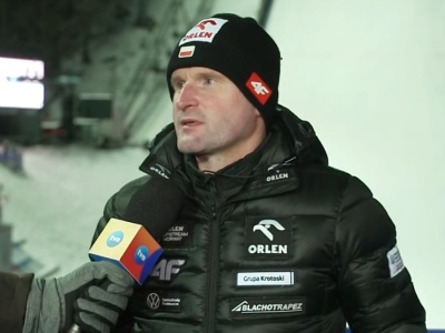 Maciusiak jedyny, który odleciał w Oberstdorfie. 
