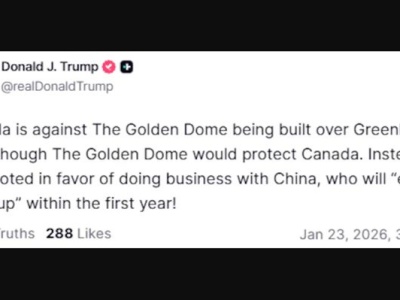 Trump: Chiny „zjedzą” Kanadę w ciągu roku