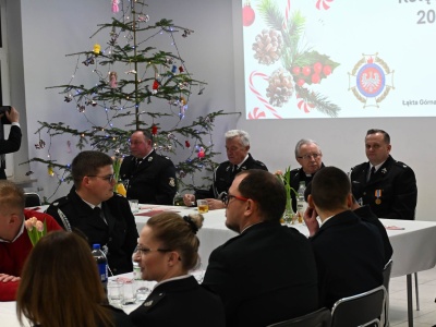 Gminny Opłatek Strażacki odbył się w Łąkcie Górnej