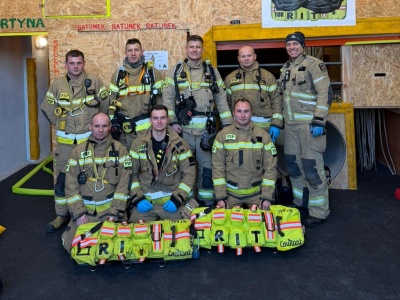 Opolscy strażacy na warsztatach RIT w Knurowie