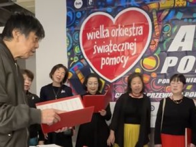 Finału WOŚP w Tokio. Rozmach imprezy zaskoczył Japończyków