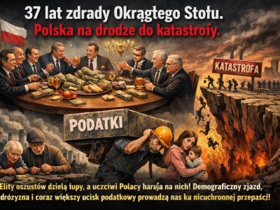 37. lat od zdrady Okrągłego Stołu. Polska na drodze do katastrofy!