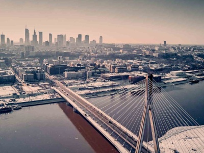 Mimo mrozu było gorąco. Sportowe emocje w centrum Warszawy