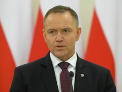 Zapytali Nawrockiego o słowa Trumpa. 