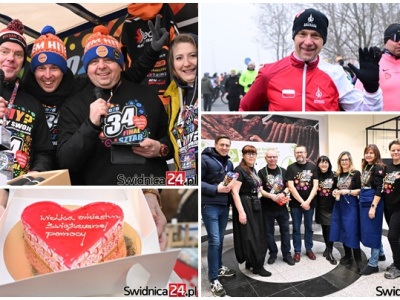 Biegali, ścigali się, licytowali. Tak Świdnica zagrała z WOŚP!