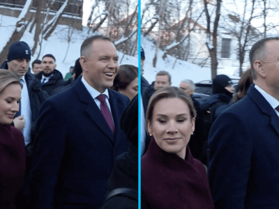 Niesłychane, jak potraktowali Nawrockich na Litwie. Nagranie robi furorę