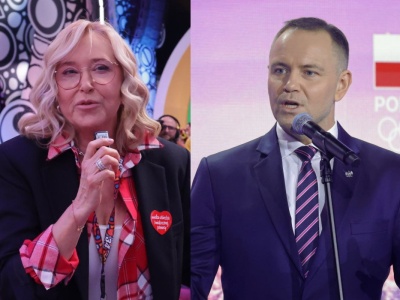 Młynarska zwróciła się do Nawrockiego. 