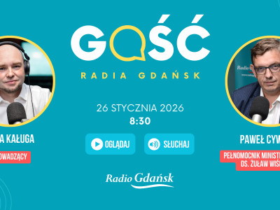 Gościem Radia Gdańsk będzie Paweł Cywiński, pełnomocnik ministra rolnictwa ds. Żuław Wiślanych