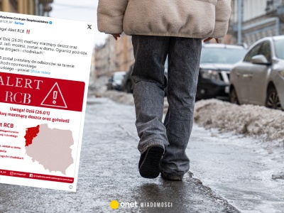 Alert RCB ostrzega przed gołoledzią. Dwa województwa szczególnie zagrożone