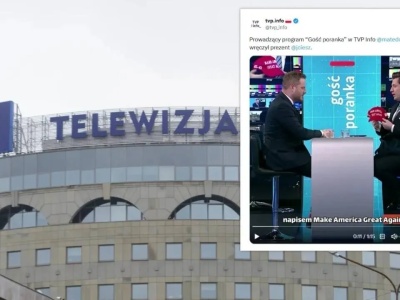 Kuriozalna sytuacja w TVP w likwidacji. Akcja z czapką nie wyszła prowadzącemu