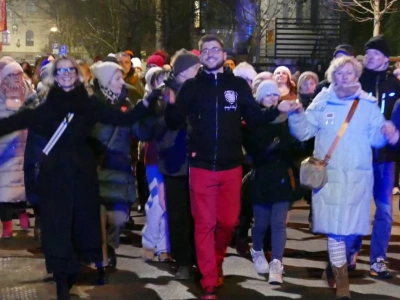 Polonez i Światełko do nieba podczas finału WOŚP