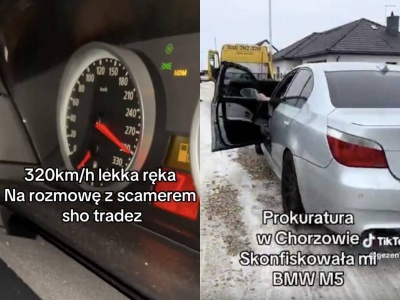 Pędzili 320 km/h po autostradzie A4. Prokuratura zajęła auto