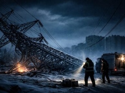 Runęły linie energetyczne! Północne miasta Rosji bez prądu