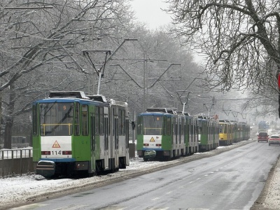 Szczecin. Kursowanie tramwajów odwołane! Wagony holowane do zajezdni
