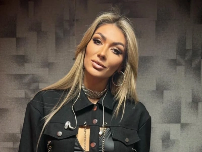 Małgorzata Główka z zespołu CamaSutra w odważnej stylizacji