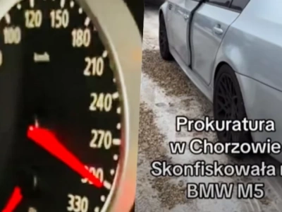 Jechali ponad 300 km/h na autostradzie A4 i to nagrywali. Prokuratura skonfiskowała BMW M5, a pasażer mówi o „medialnej nagonce”