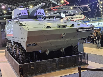 ST Engineering dostarczy bojowe wozy piechoty Terrex s5 do Singapuru