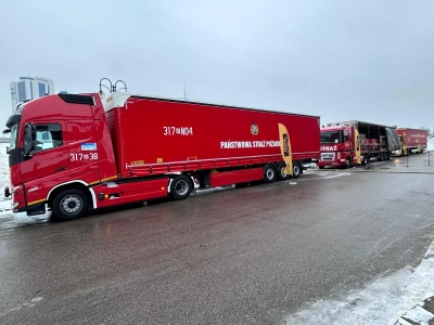 Strażackie Renault Magnum wciąż na służbie – trasa u boku najnowszego Volva FH