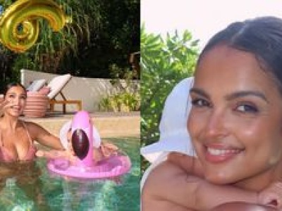 Klaudia El Dursi wyleguje się z córką na egzotycznej plaży: 