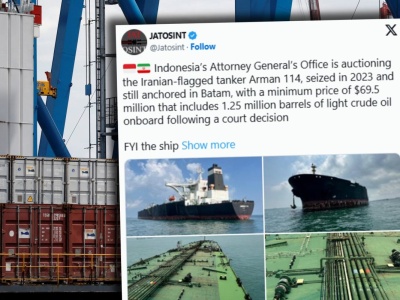 Tankowiec trafił na aukcję. Z całym ładunkiem. Cena wywoławcza zwala z nóg