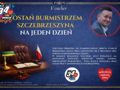 Wójt Sułowa zostanie Burmistrzem Szczebrzeszyna. Stanowisko wylicytował na aukcji WOŚP