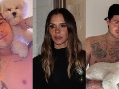 Brooklyn Beckham ZAMAZAŁ tatuaż z napisem 