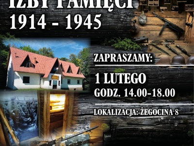 Wybierz się do Izby Pamięci 1914–1945 w Żegocinie podczas ferii