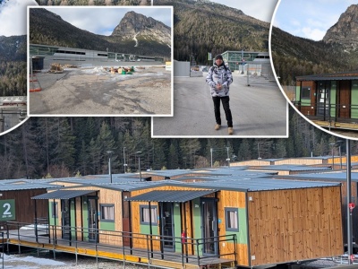 Zajrzeliśmy tam, gdzie nie wolno! Tak wygląda wioska olimpijska w Cortinie