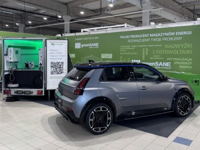 greenSANE: Mobilne magazyny energii zamiast agregatu. Szansa także dla operatorów stacji ładowania