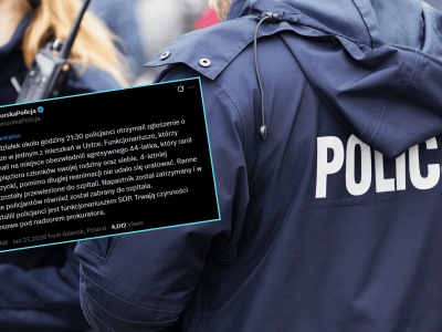 Z samego rana policja wydała komunikat ws. ataku nożownika w Ustce. Ujawniono informacje o sprawcy