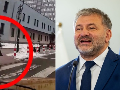 Policja będzie wyjaśniała zachowanie ministra. Żurek o mało nie potrącił kobiety na pasach!