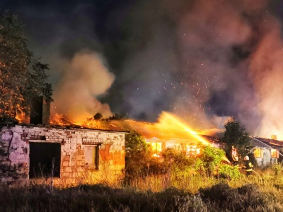 Strażak ochotnik podpalał pod Ostrowem. Sąd wymierzył mu karę