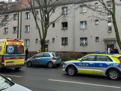 Tragiczny pożar w Gliwicach. Nie żyje jedna osoba