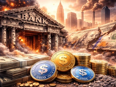 Banki w USA na krawędzi? Stablecoiny mogą wyssać z nich 500 miliardów dolarów