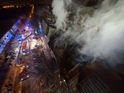 Gorzów. Wielki pożar kamienicy, ewakuowano 30 osób (ZDJĘCIA)