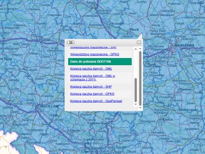 Rozbieżności w paczkach danych BDOT10k