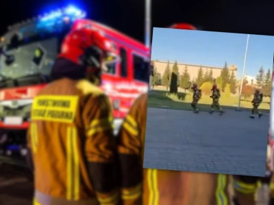 Wideo ze strażakami wywołało lawinę komentarzy. „Zwykłe chamstwo i wyżywanie się”