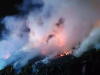 Pożar hałdy w Marcinowie – działania trwały blisko 17 godzin