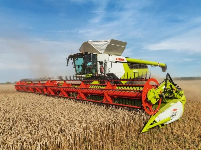 Claas sięga po 15 metrów. Nowy heder dla największych kombajnów