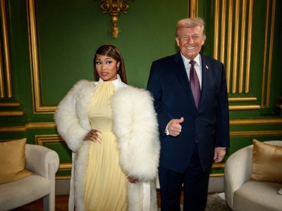 Nicki Minaj na jednej scenie z Donaldem Trumpem. Miała wiadomość dla hejterów