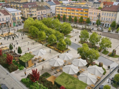 Rynek i ul. 3 Maja w Gorlicach zyskają więcej zieleni i nowych przestrzeni publicznych