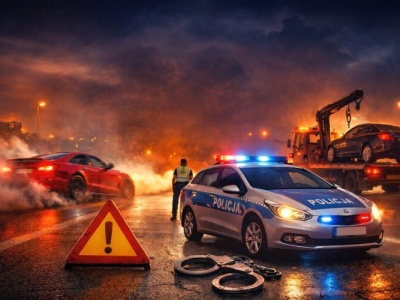 Wchodzą ostre kary dla kierowców: więzienie, konfiskata i bat na wyścigi oraz zloty