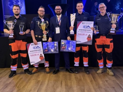 Dwa zespoły ratowników z Żywca na podium! – ZDJĘCIA