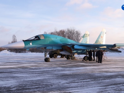 Ukraińcy zestrzelili rosyjski bombowiec Su-34 podczas próby bombardowania?